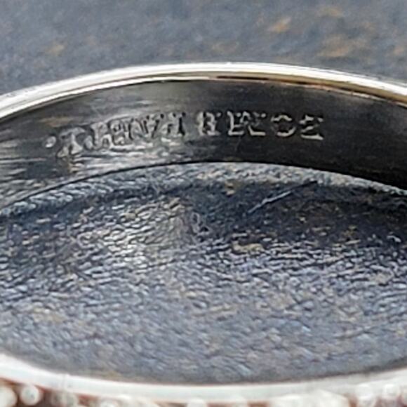 Classic Rhodium-Plated Size 9 Eternity Band with Sparkling Diamonds - Picture 8 of 9